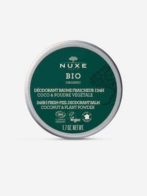Nuxe Organic 24h Fresh-feel Balm Deodorant - all skin types - jar