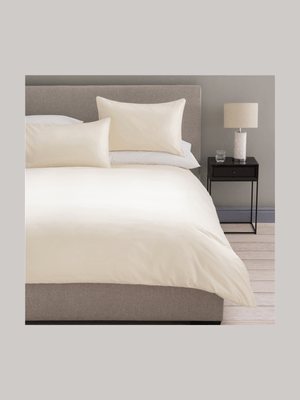 Gold Seal Certified Egyptian Cotton 300 Thread Count Duvet Cover Set Ivory