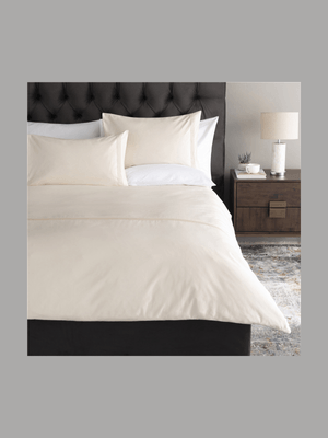 Gold Seal Certified Egyptian Cotton 800 Thread Count Duvet Cover Set Ivory
