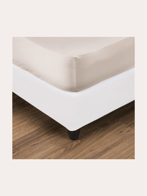 Gold Seal Certified Egyptian Cotton 300 Thread Count Fitted Sheet Natural