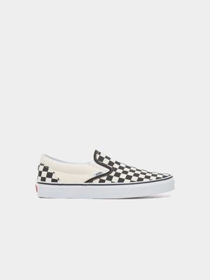 Vans Junior Slip-On Check Black/White Sneaker