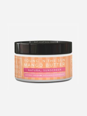 Hey Gorgeous  Young In The Sun Mango Butter Natural Sunscreen