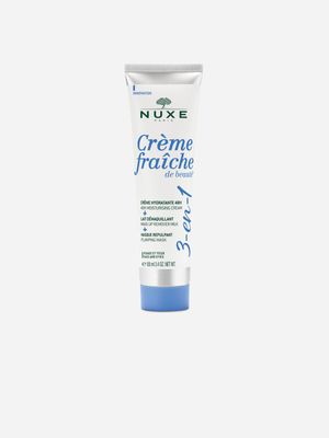 Nuxe Crème Fraîche® de Beauté 3-in-1 48H  Moisturising Cream, Make-Up Remover Milk, Plumping Mask