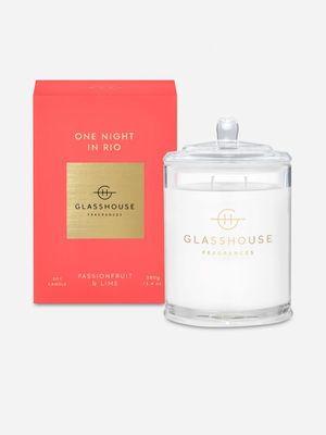 Glasshouse One Night In Rio Candle