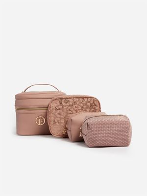 Foschini All Woman 4 Pack Cosmetic Bags
