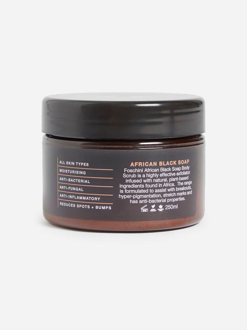 Foschini African Black Soap Body Scrub - Bash.com