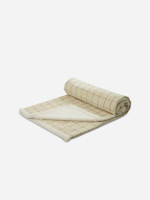 Sheepskin Blanket Coco Milks 130x180