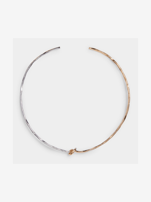 Geometric Choker Chain Necklace - Jewellery