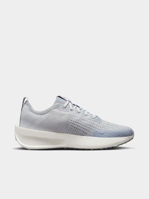 Womens Nike Interact Run Grey/Lilac Running Shoes