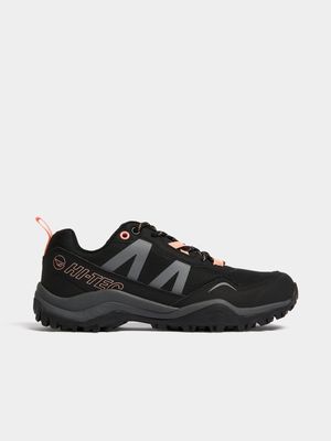 Womens Hi-Tec Conan 2 Black/Burnt Trail Running Shoes