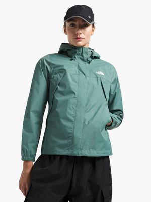 Womens The North Face Antora Green Jacket