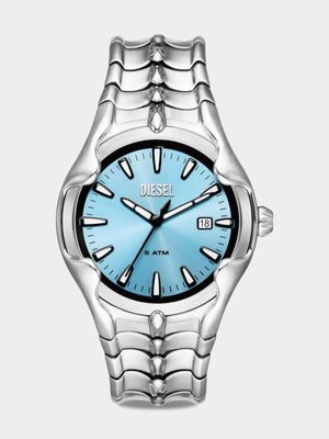 Diesel Vert Blue Dial Stainless Steel Bracelet Watch