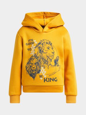 Jet Younger Boys Mustard Lion King Active Top