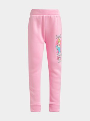 Jet Younger Girls Pink Cinderella Active Pants