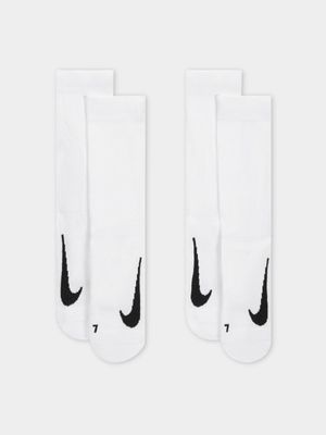 Nike Court Multiplier 2-pack Crew Socks