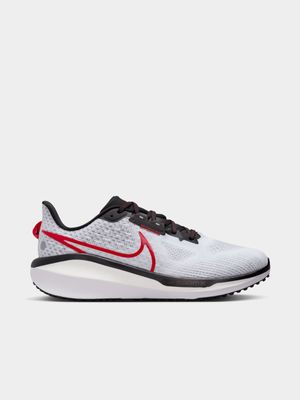 Mens Nike Air Zoom Vomero 17 White/Black/Red Running Shoes