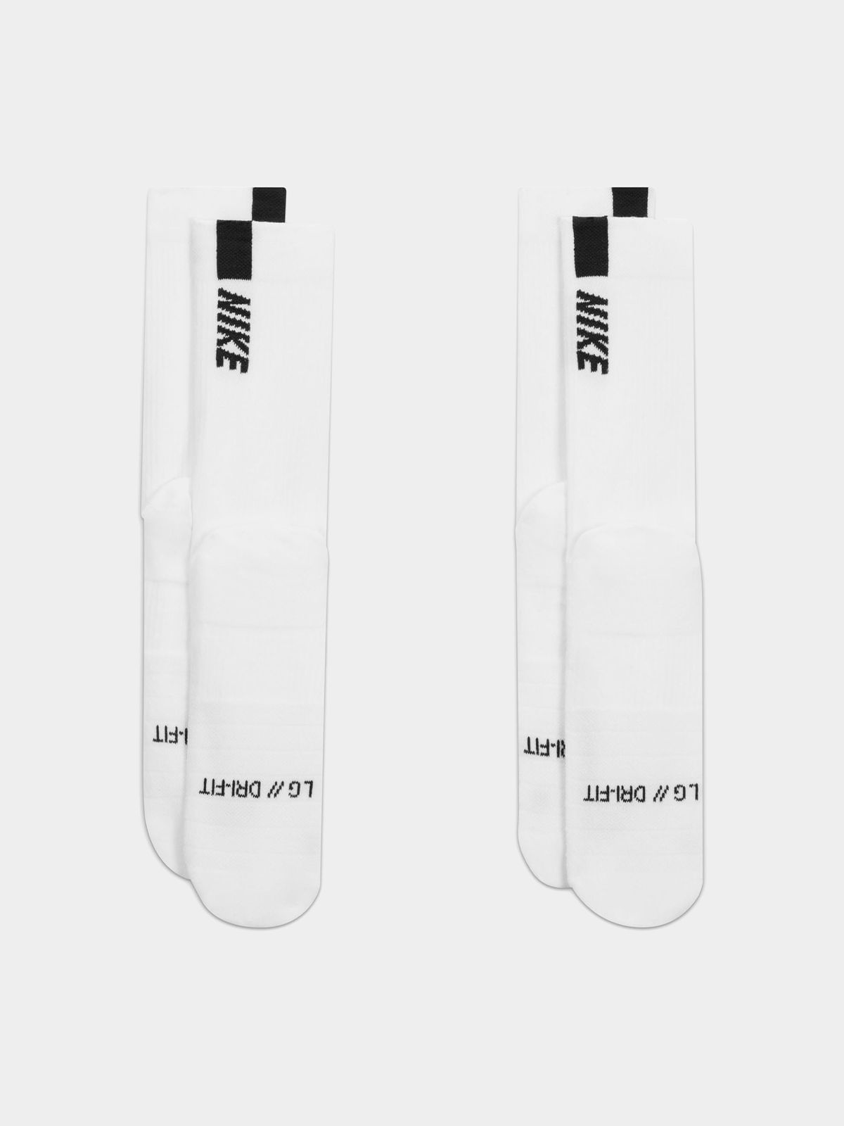 Nike Multiplier Crew 2-Pack Socks - Bash.com