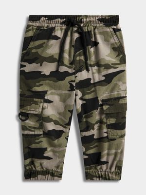 Jet Toddler Boys Camouflage Cargo Pants