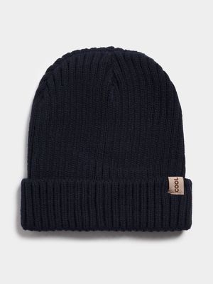 Jet Younger Boys Navy Beanie