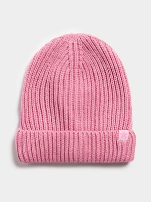 Jet Younger Girls Pink Beanie
