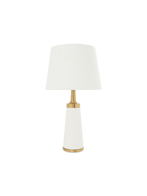 lamp set cone shape white 57cm