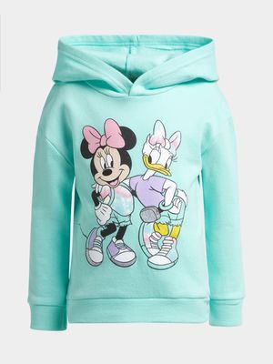 Jet Younger Girls Aqua Minnie & Daisy Active Top