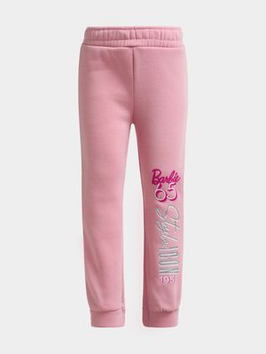 Jet Younger Girls Pink Barbie 1959 Active Pants