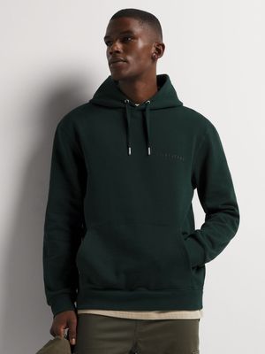 Men's Relay Jeans Basic Forest Green Hoodie