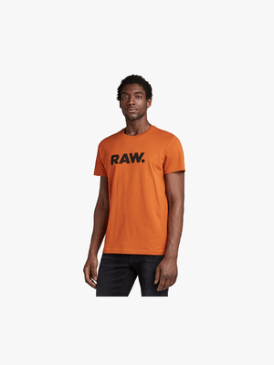 G-Star Men's Holorn Orange T-Shirt