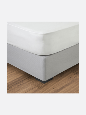 Textured Bed Base Cover Silver