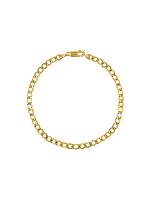 Yellow Gold, Curb Bracelet