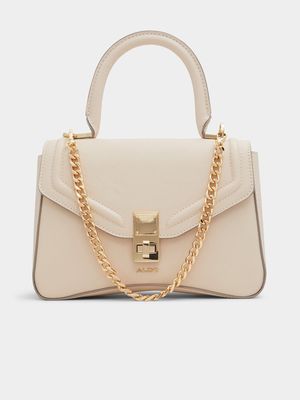 Women's ALDO Beige Top Handle Handbag