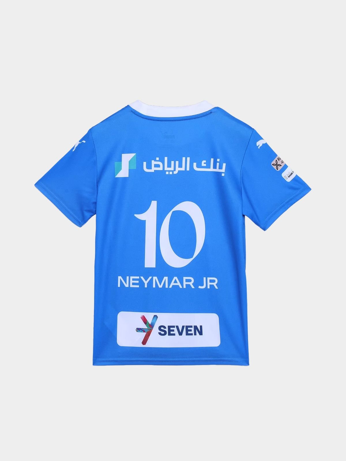 Junior Puma Al Hilal SFC Neymar Jnr Home Fan Jersey - Bash.com