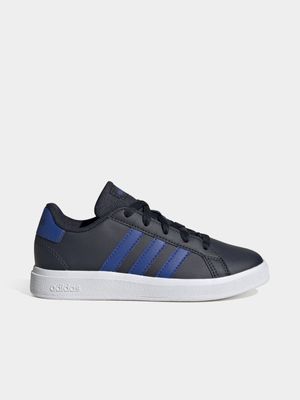Junior adidas Grand Court 2.0 Blue/White Sneaker