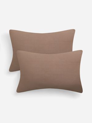 Jet Home Pine Bark Pillow Case Standard