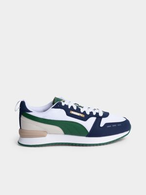 Mens Puma R78 Navy/Cream Sneaker