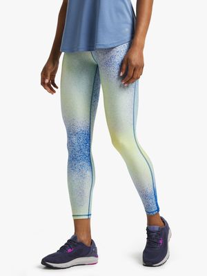 Womens Under Armour HeatGear All Over Print Multi Colour Tights