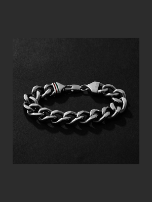 Fabiani Stainless Steel Milano Chain Bracelet
