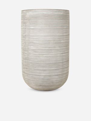 Cylindrical Planter Grey 70 x 42cm