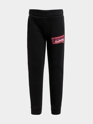 Jet Younger Girls Black Minnie Active Pants