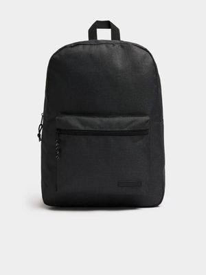 Jet Mens Black Melange Backpack