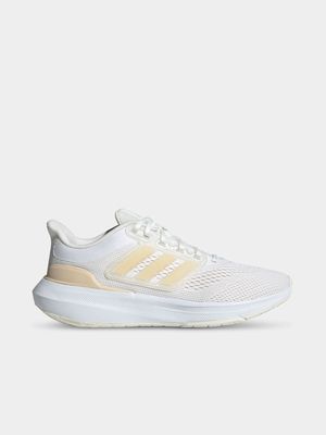 Womens adidas Ultrabounce White/Ivory Running Shoes