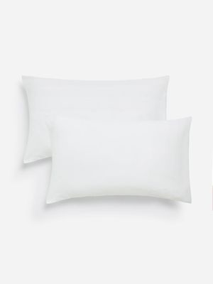 Jet Home White Standard Pillowcase