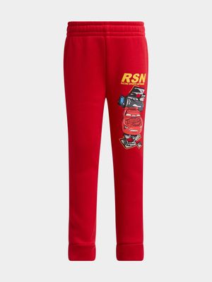 Jet Younger Boys Red Cars Active Pants