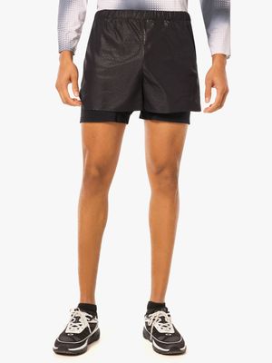 Men's Oakley Black Pursuit Pro 6 2in1 Training Shorts