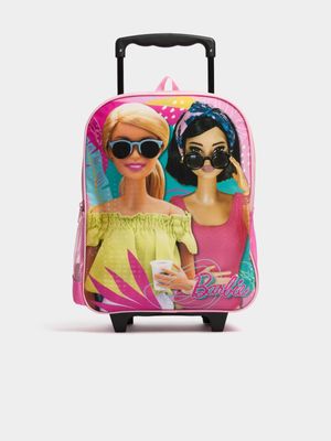 Jet Younger Girls Barbie School Bag