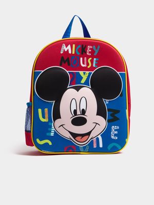 Jet Toddler Boys Multicolour Mickey Mouse School Bag