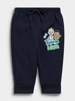 Jet Toddler Boys Navy Cocomelon Active Pants