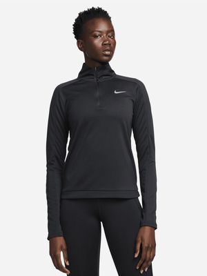 Womens Nike Dri-Fit Pacer Black Top