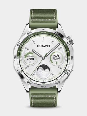 Huawei Watch GT 4 - 46MM Green Composite Strap Smart Watch